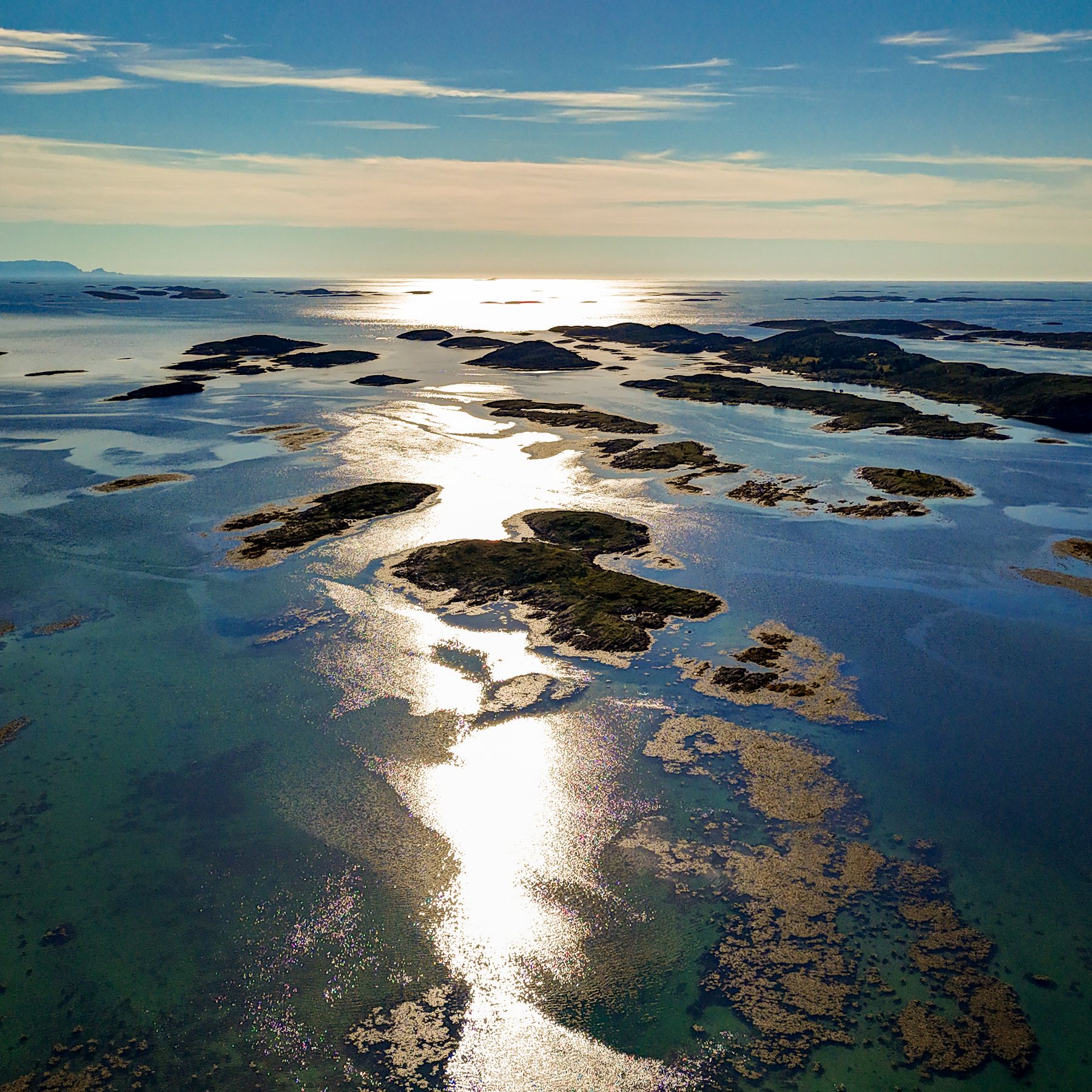 Vega Archipelago, just South of the Arctic Circle (Square)